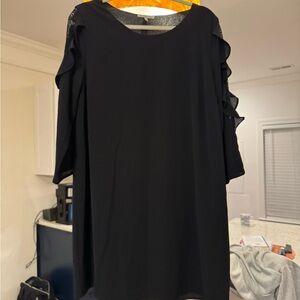 Charlotte Russe Black Long Sleeve Dress